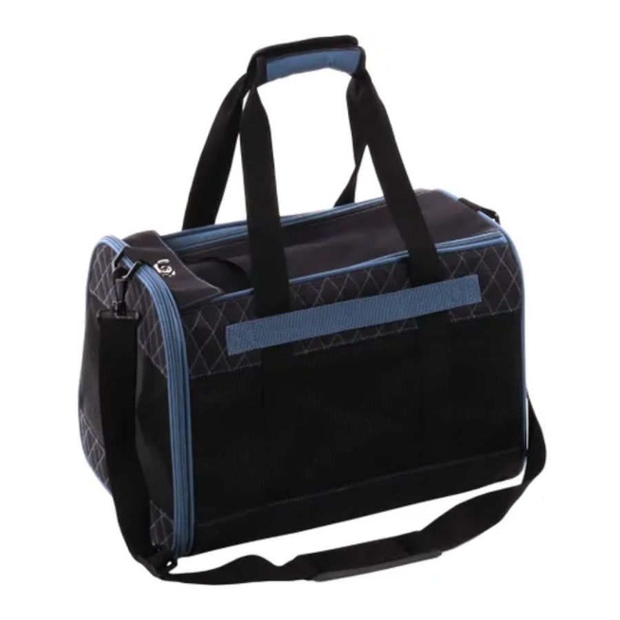 Bolsa de transporte para perros modelo hakon color negro 43x29x29 cm, , large image number null